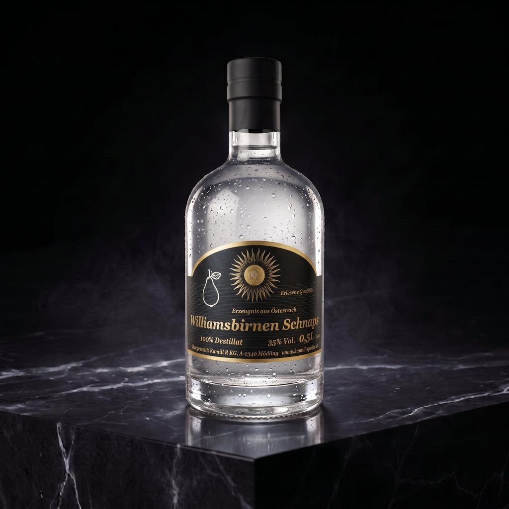 Williamsbirnen Schnaps